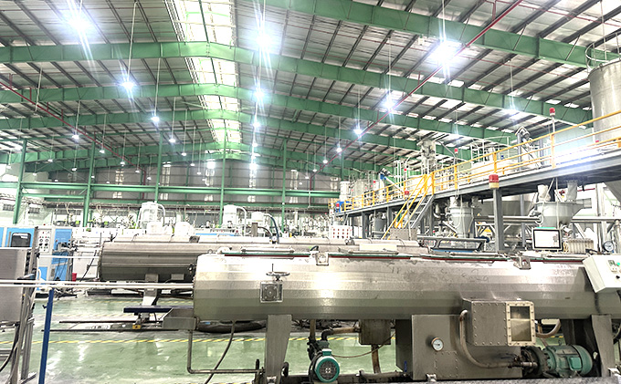 Nhà xưởng với hệ thống chiếu sáng và điện đồng bộ