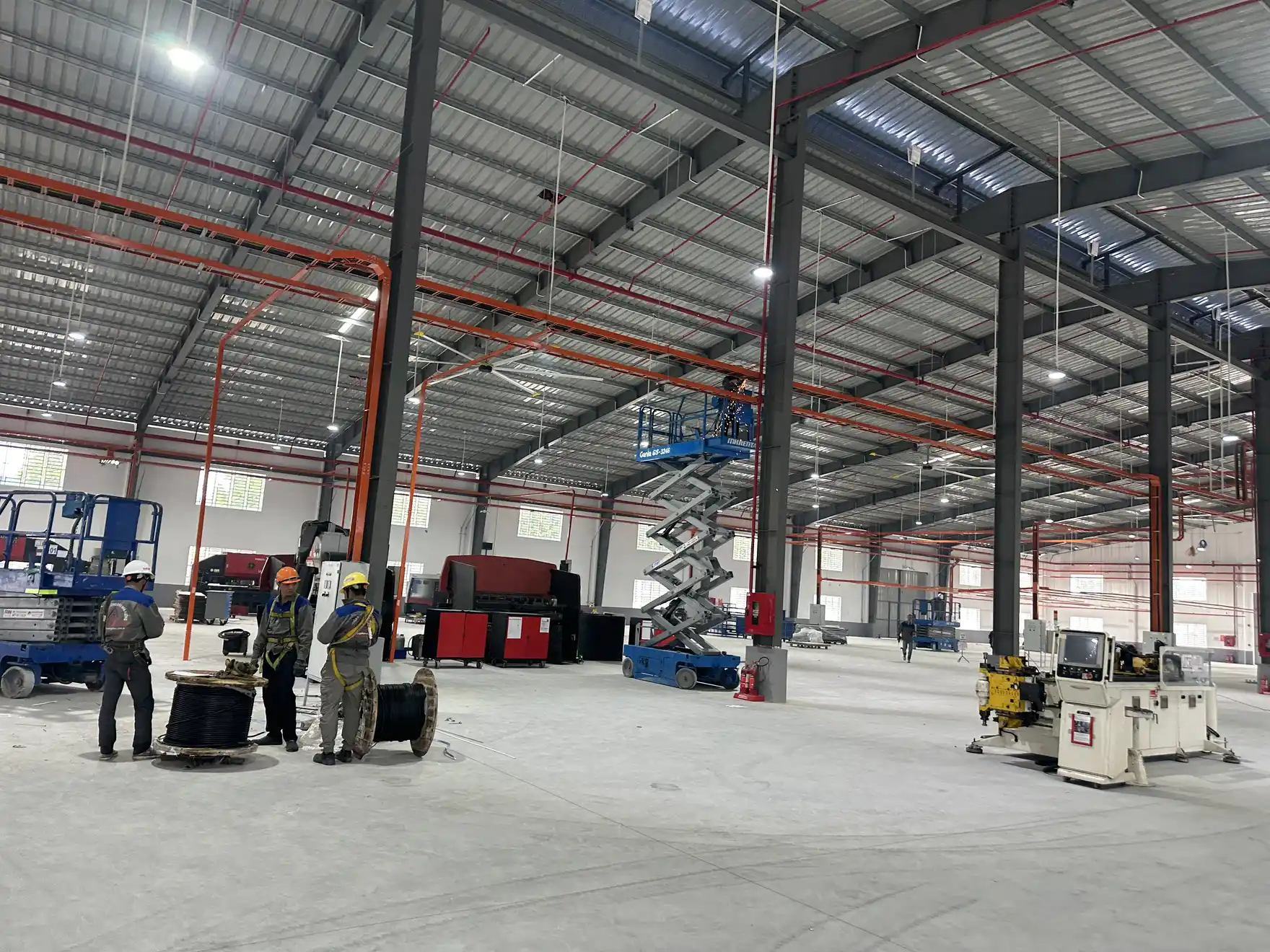 Kiểm tra nghiệm thu điện nhà xưởng