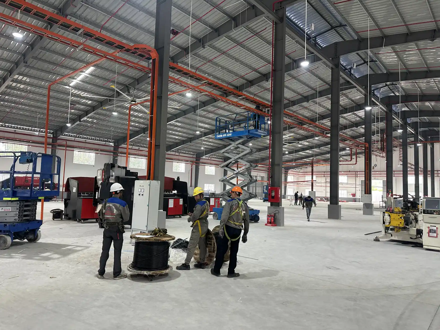 Khảo sát lắp đặt điện nhà xưởng