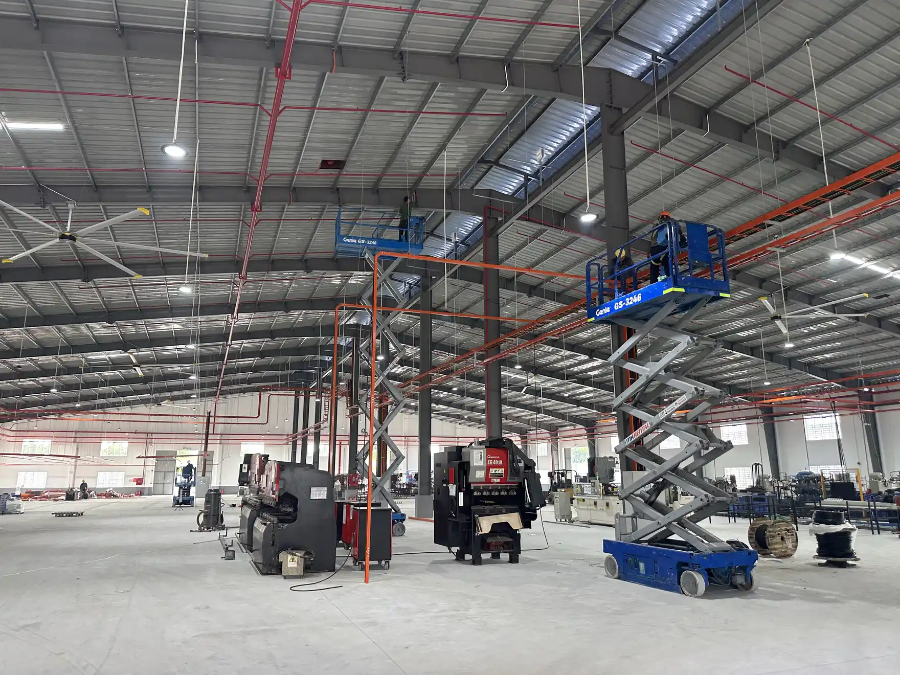 quy trình chuẩn bị hồ sơ cho chi phí lắp đặt điện nhà xưởng tại tuyến máng cáp