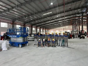 Công trình thi công điện nhà xưởng Đại Phú Thịnh