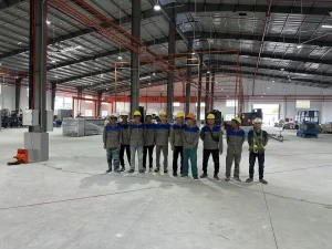 Đánh giá chất lượng thi công điện xưởng may