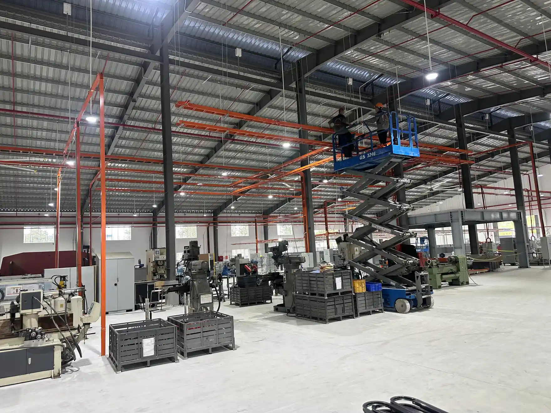 Giám sát tủ điện xưởng may