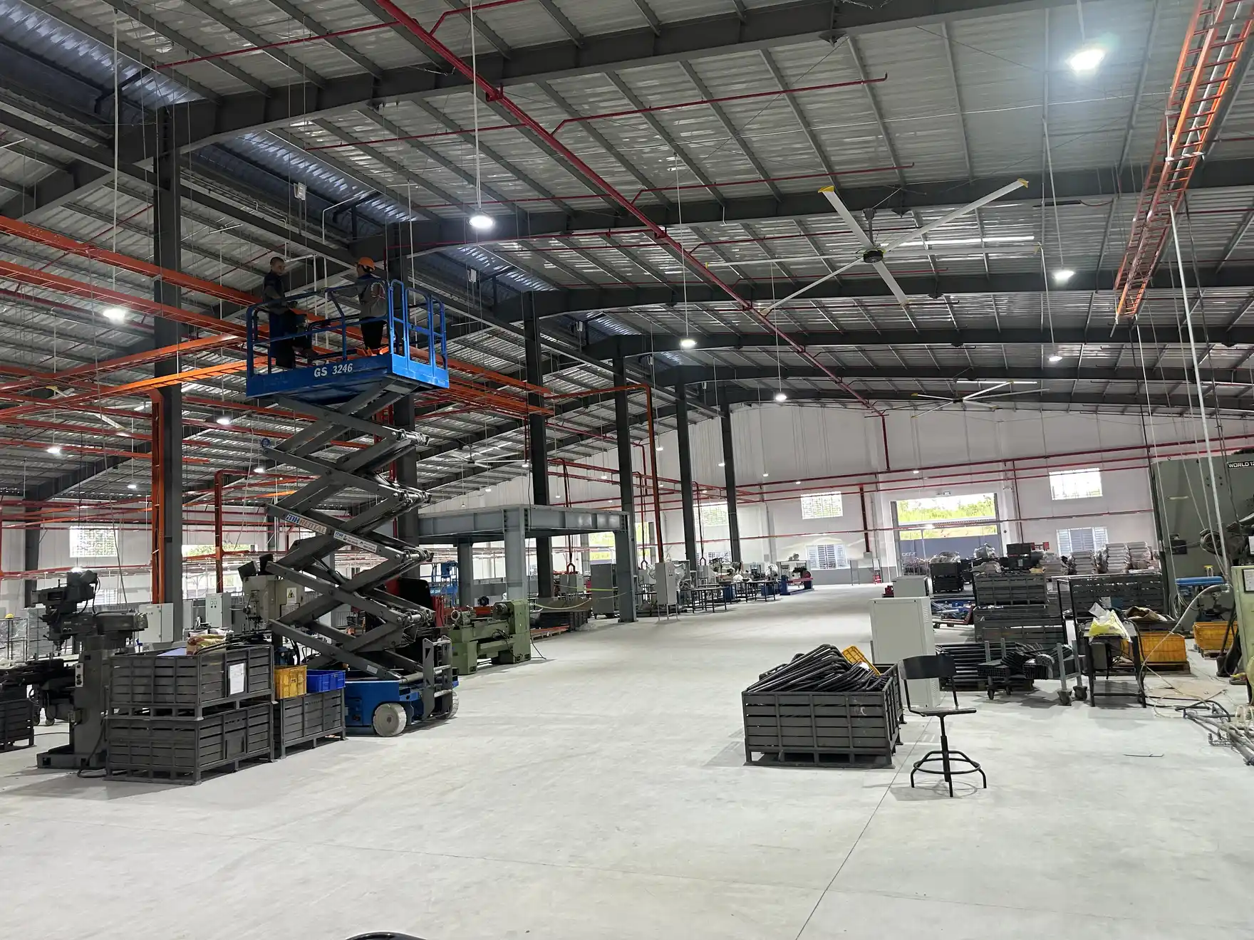 Hệ thống điện cấp nguồn cho dây chuyền sản xuất