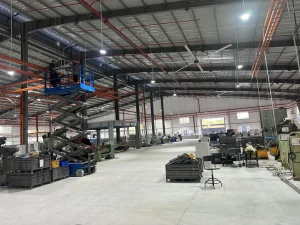 Công trình thi công điện nhà xưởng Đại Phú Thịnh