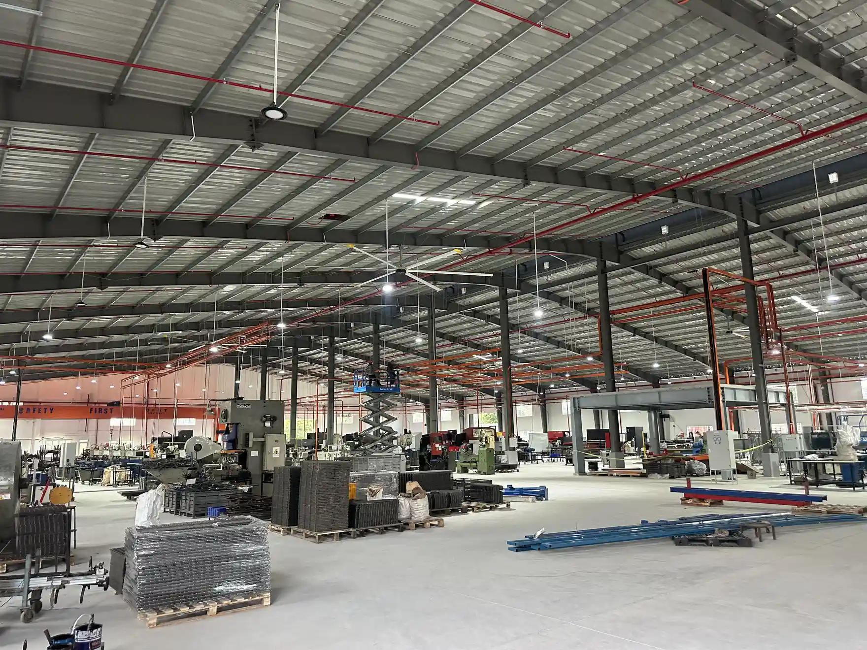 Phối hợp hệ thống điện với các bộ môn nhà xưởng