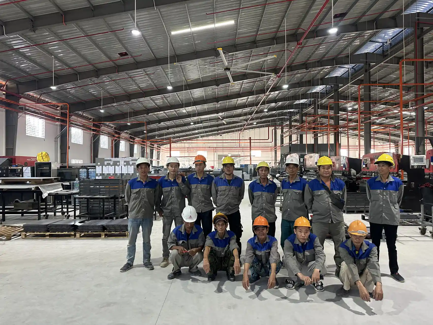 Kiểm tra bản vẽ phối hợp M&E nhà xưởng