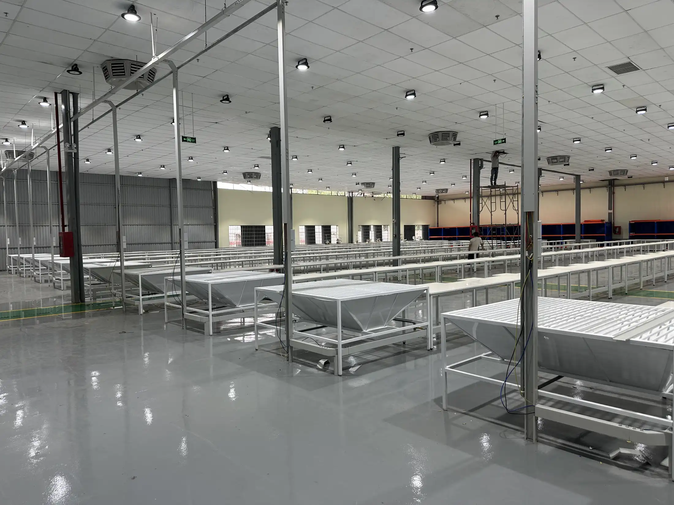 Kiểm tra hồ sơ và phạm vi lắp đặt phải thống nhất trong nhà xưởng