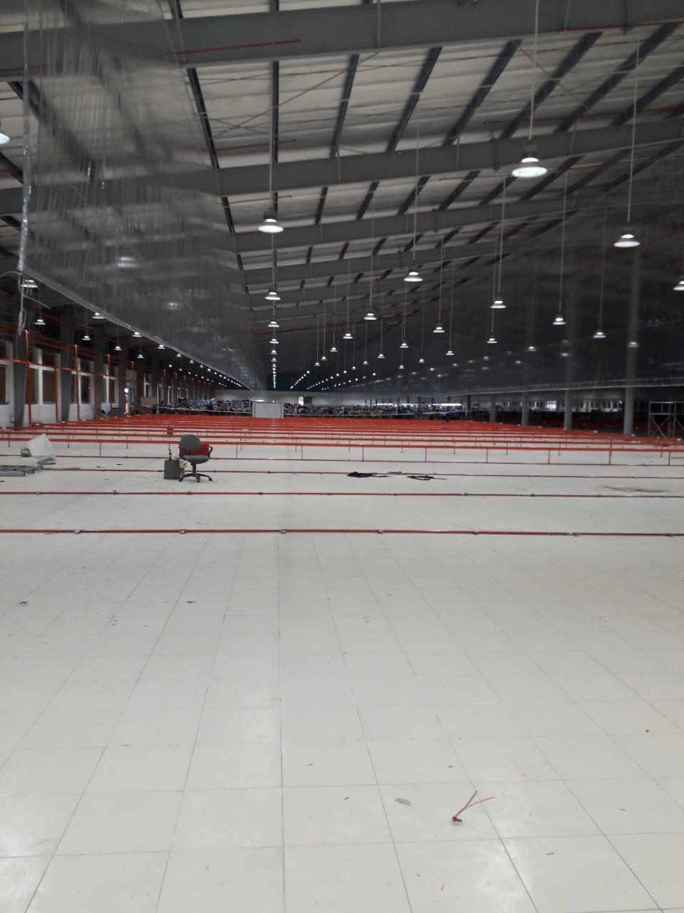 Đối chiếu hiện trường với bảng khối lượng điện nhà xưởng