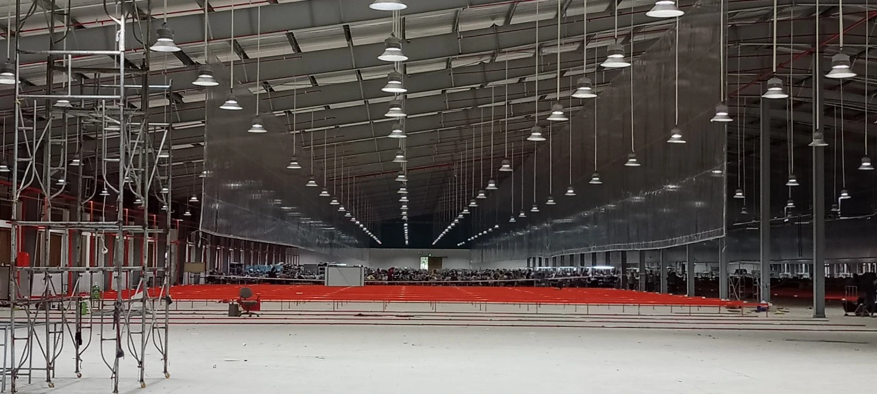 Kiểm tra cao độ chiếu sáng trên shop drawing điện nhà xưởng