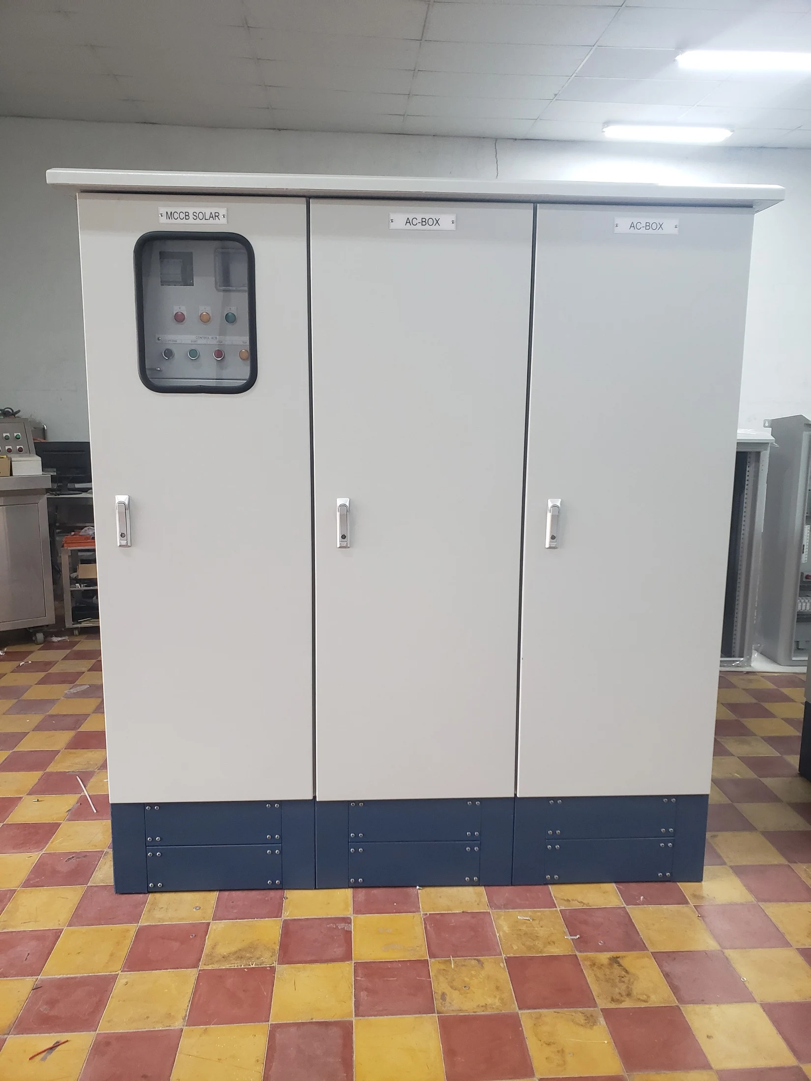 Thi công hệ thống điện nhà xưởng – vỏ tủ điện công nghiệp